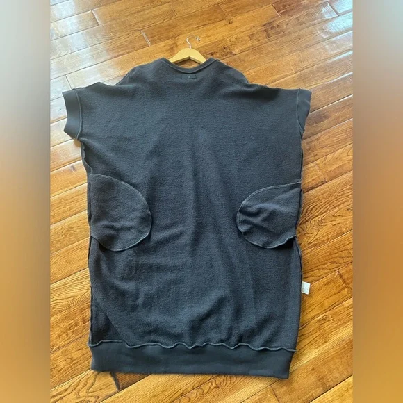 Yohji Yamamoto Sweatshirt Dress Charcoal Gray Size S - Picture 13 of 17